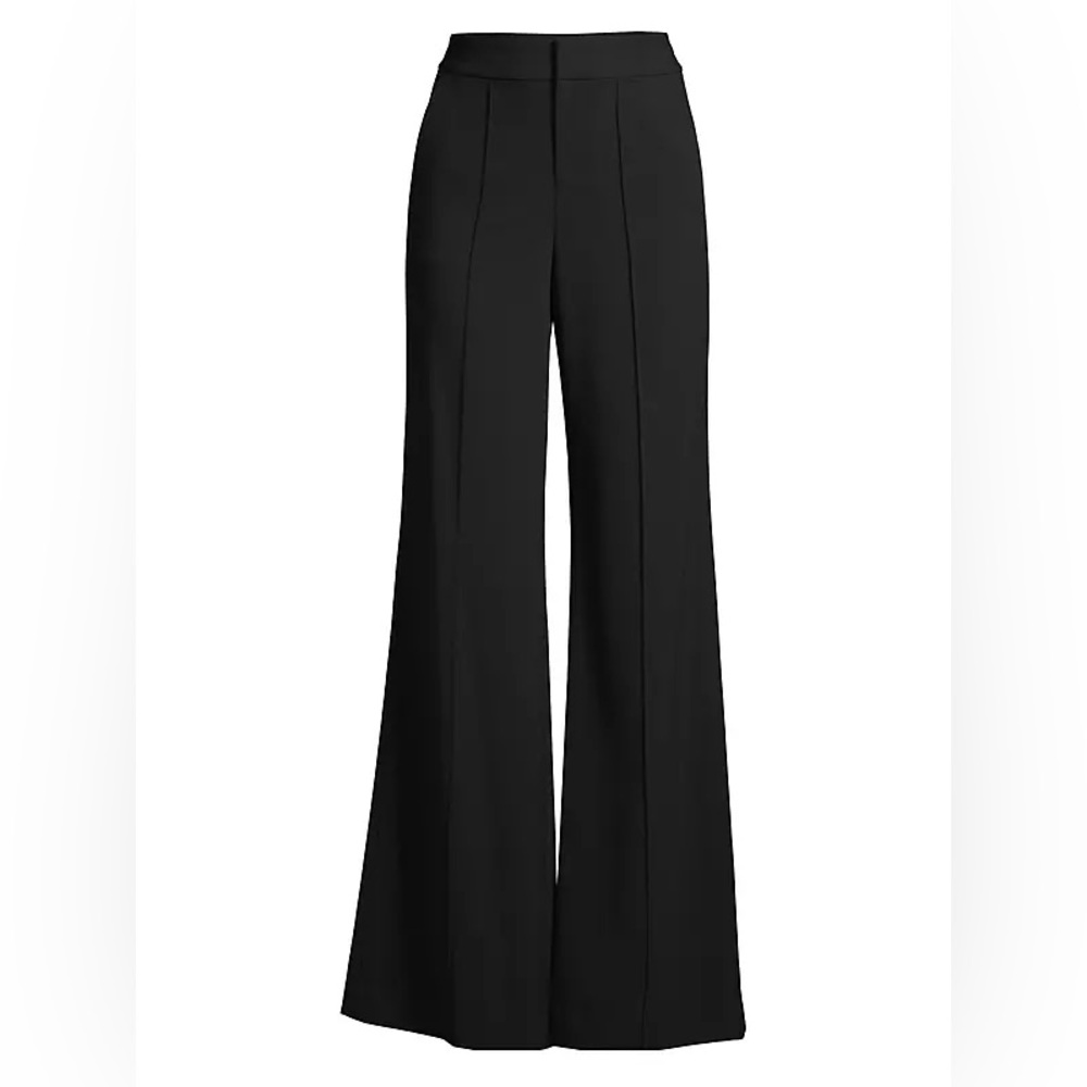 Alice and Olivia Dylan High-Waist Wide-Leg Pants